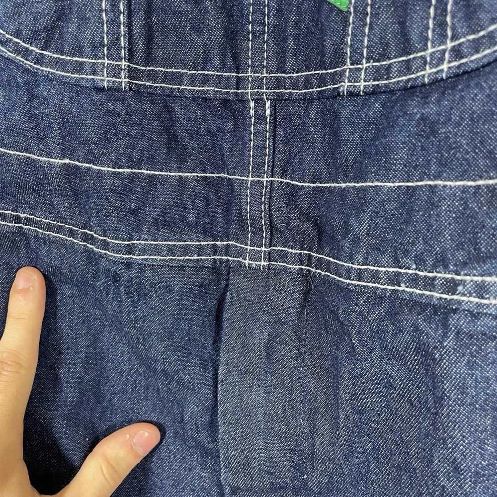 Key Imperial Overalls Bibs Mens 34x29 Dark Blue Farmer Western